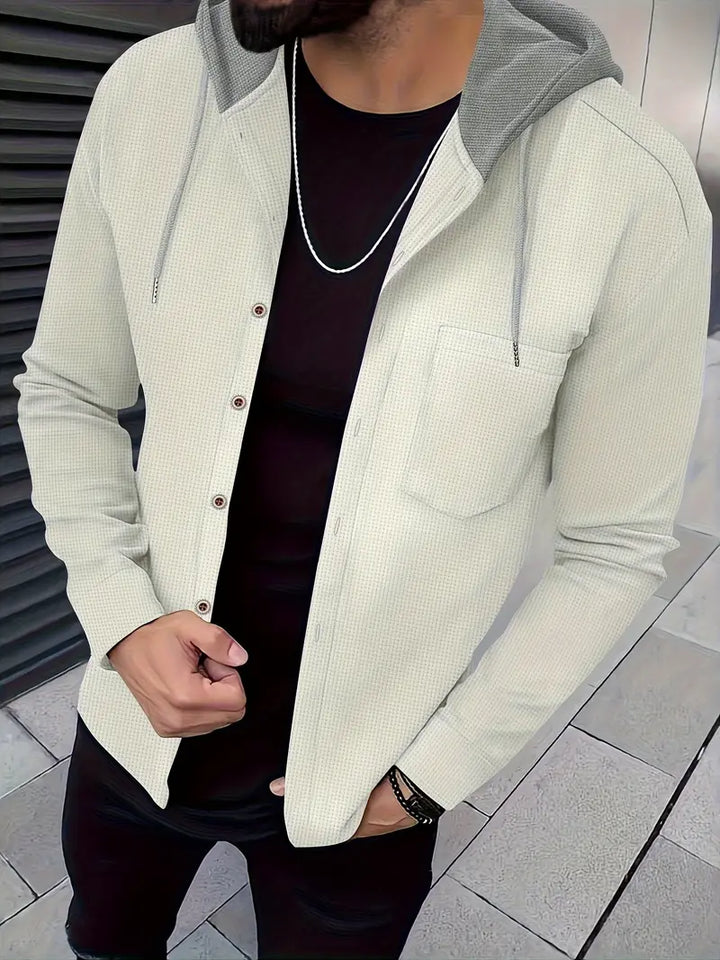 Johnathan - Περιστασιακό μπουφάν με κουκούλα και τσέπη