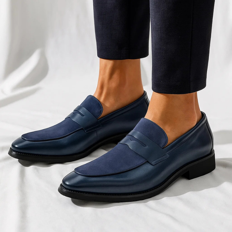 Callen - Παπούτσια slip-on με διχρωμία σε στυλ μοκασίνια