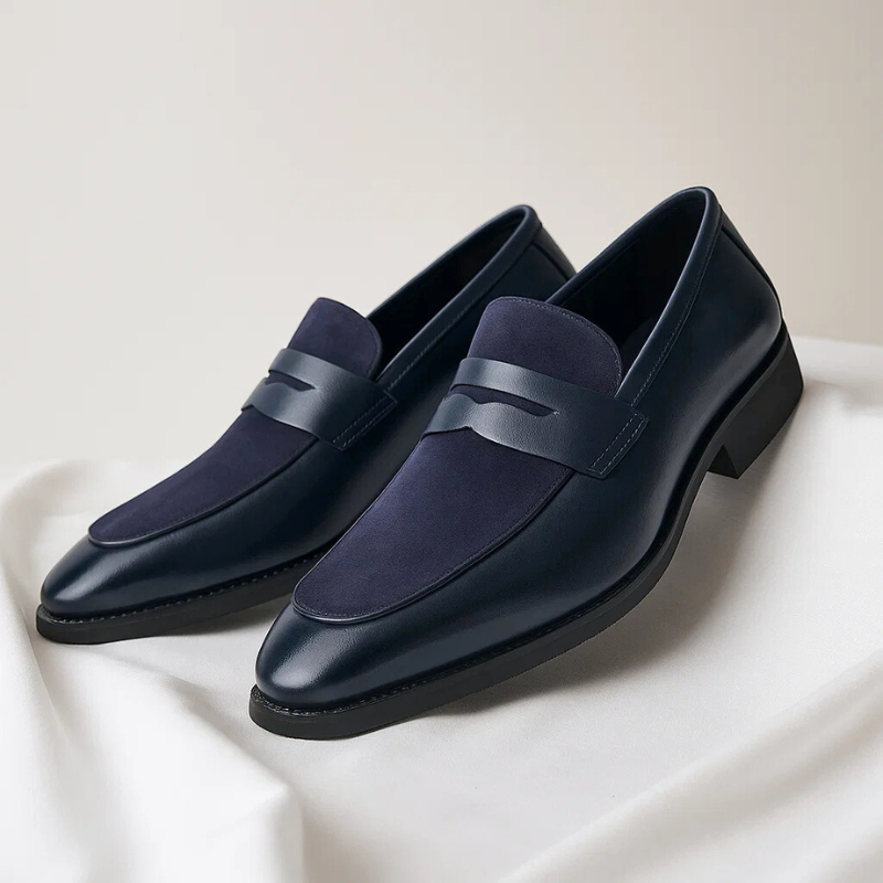 Callen - Παπούτσια slip-on με διχρωμία σε στυλ μοκασίνια