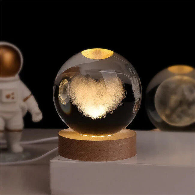 Glow Sphere – Φωτεινή κρυστάλλινη σφαίρα-λάμπα