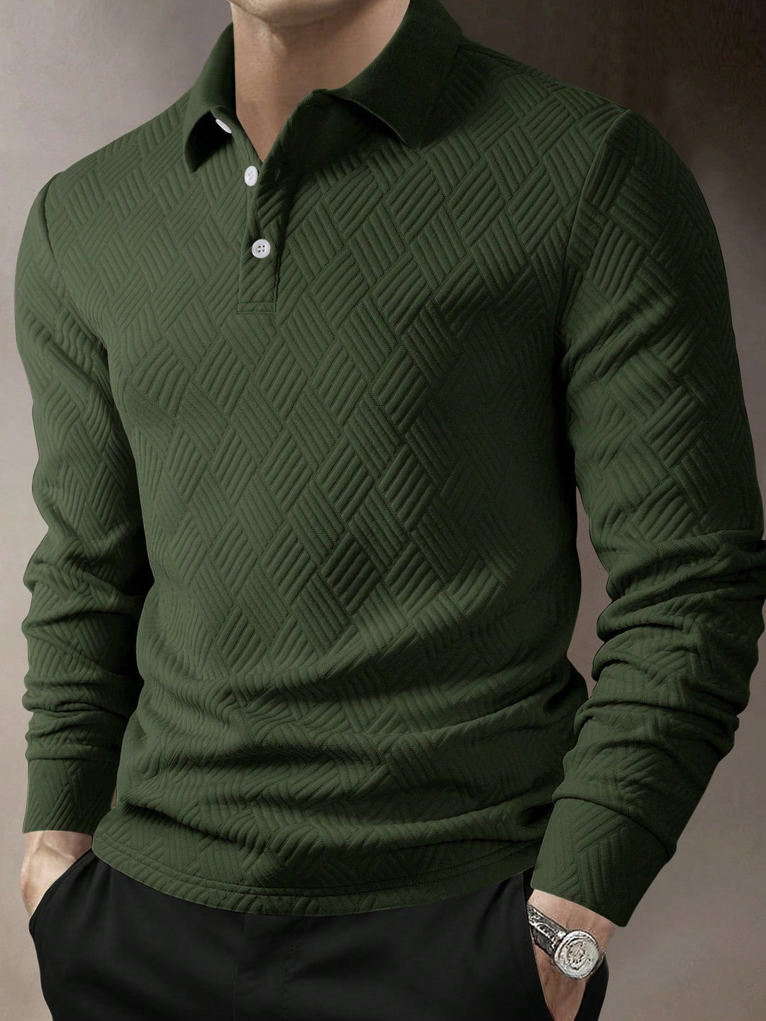 Kenric - Περιστασιακόπουκάμισο με κουμπιά και υφή