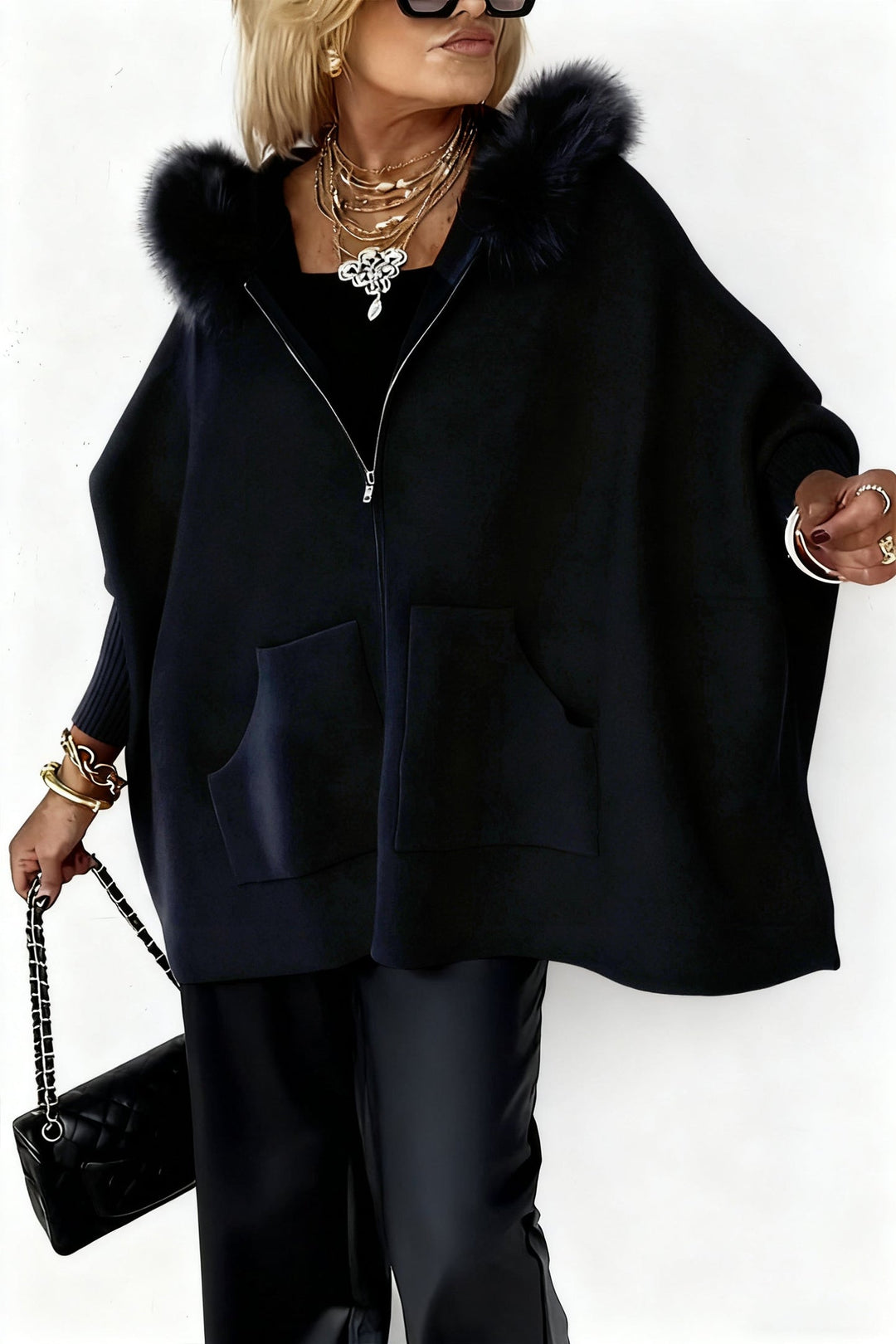 Anouka - Φούτερ με μακριά μανίκια και φερμουάρ