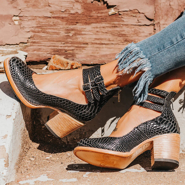 Steffie – Ξύλινα ψηλοτάκουνα παπούτσια