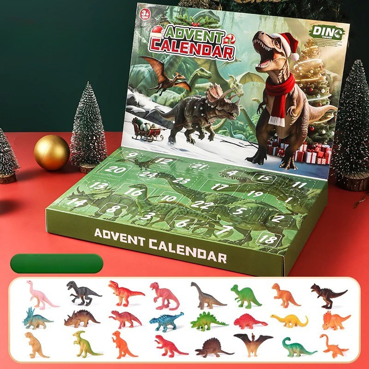 DinoFun - Ημερολόγιο Advent 24 ημερών γεμάτο εκπλήξεις