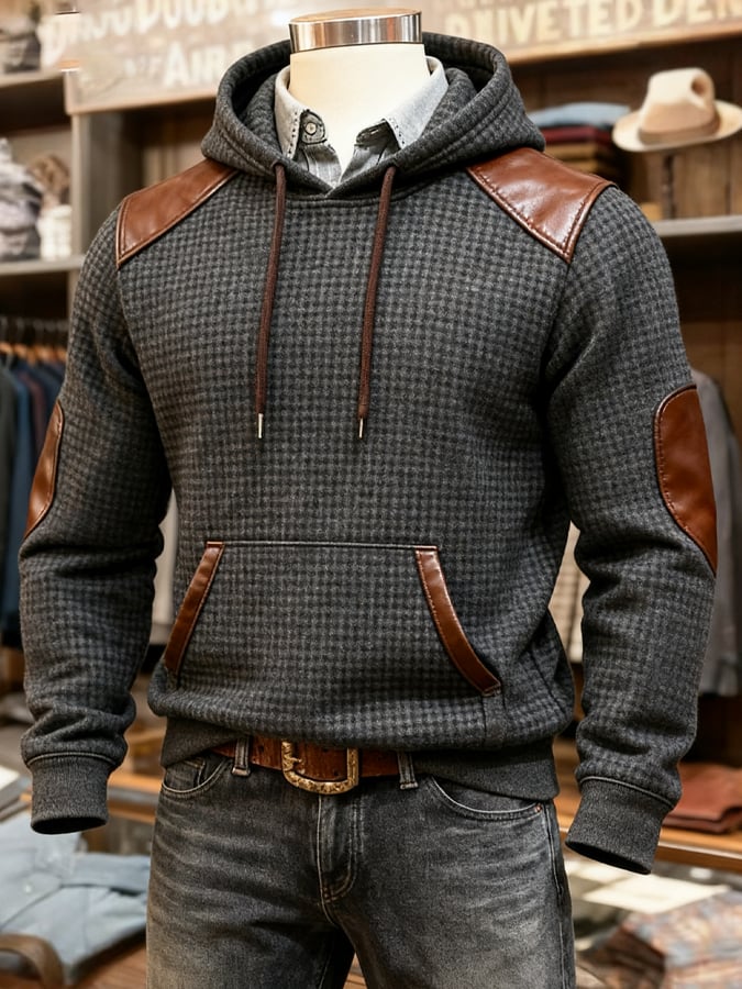 Southee - Μπλούζα με μακριά μανίκια και σχέδιο βάφλας