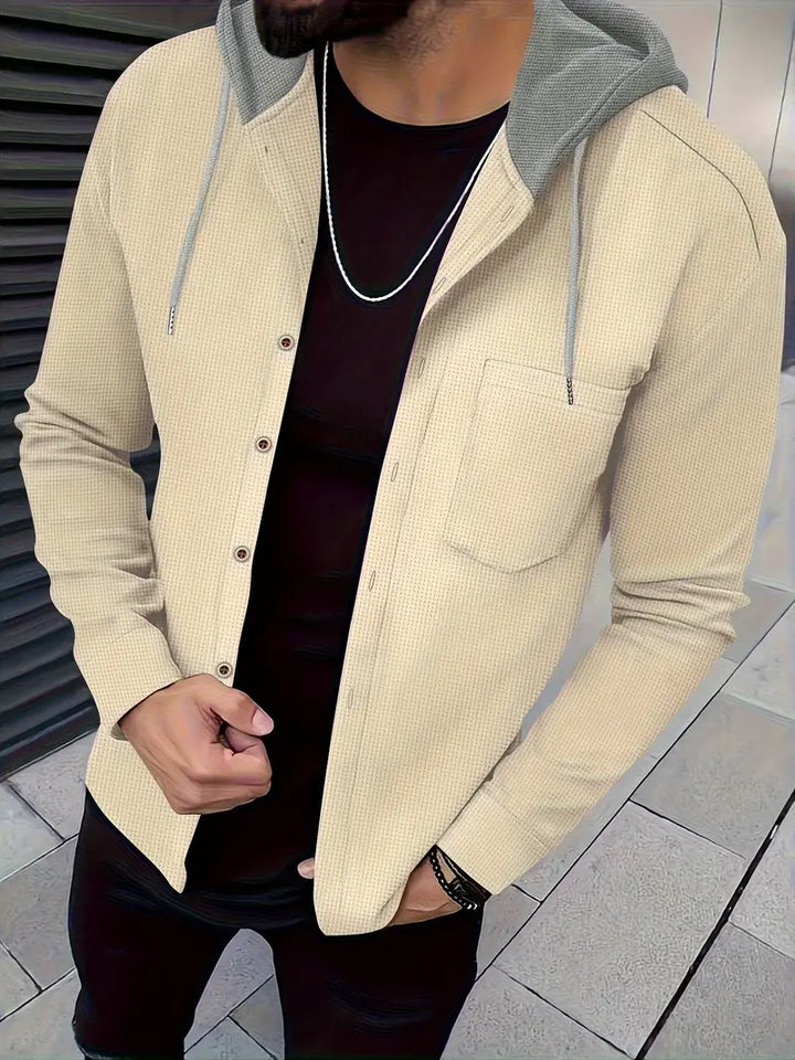 Johnathan - Περιστασιακό μπουφάν με κουκούλα και τσέπη