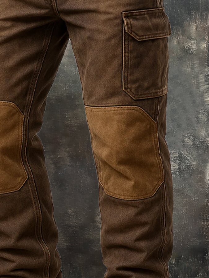 Zakary - Παντελόνι με Ραφές Περιπέτειας για Εξωτερικούς Χώρους σε Ρετρό Στυλ