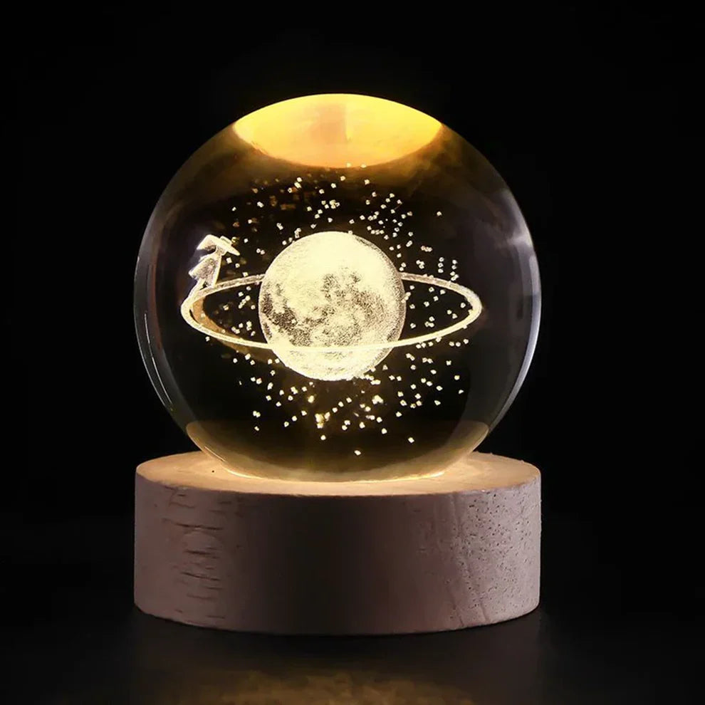 Glow Sphere – Φωτεινή κρυστάλλινη σφαίρα-λάμπα