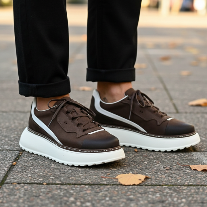 Douglas - Παπούτσια με χοντρό δερμάτινο πάτο