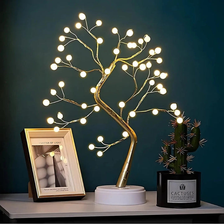 FairyTree - LED Φωτάκια Χριστουγεννιάτικου Δέντρου για Τραπέζι