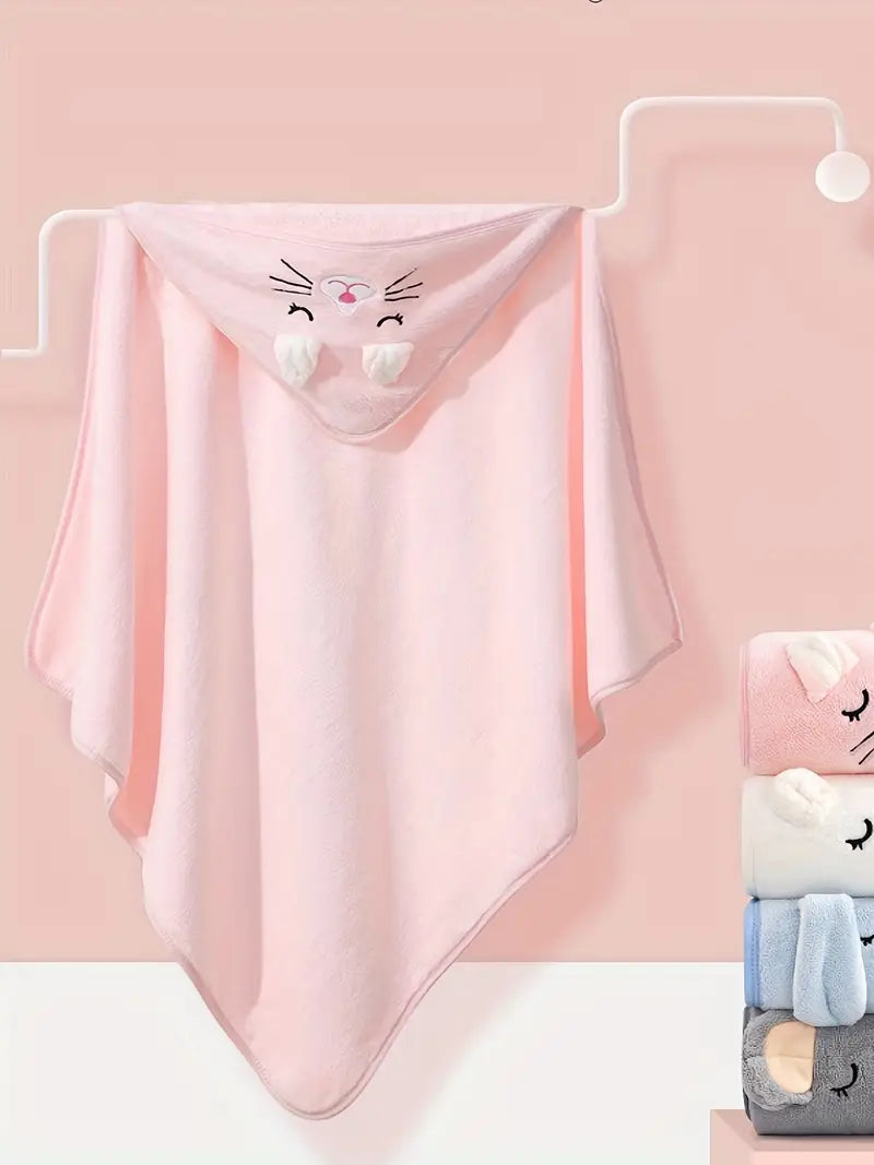 TinyTowel - Απαλή και απορροφητική πετσέτα μπάνιου για μωρά