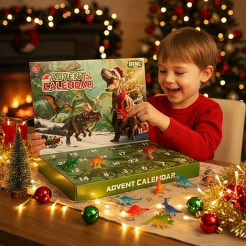 DinoFun - Ημερολόγιο Advent 24 ημερών γεμάτο εκπλήξεις