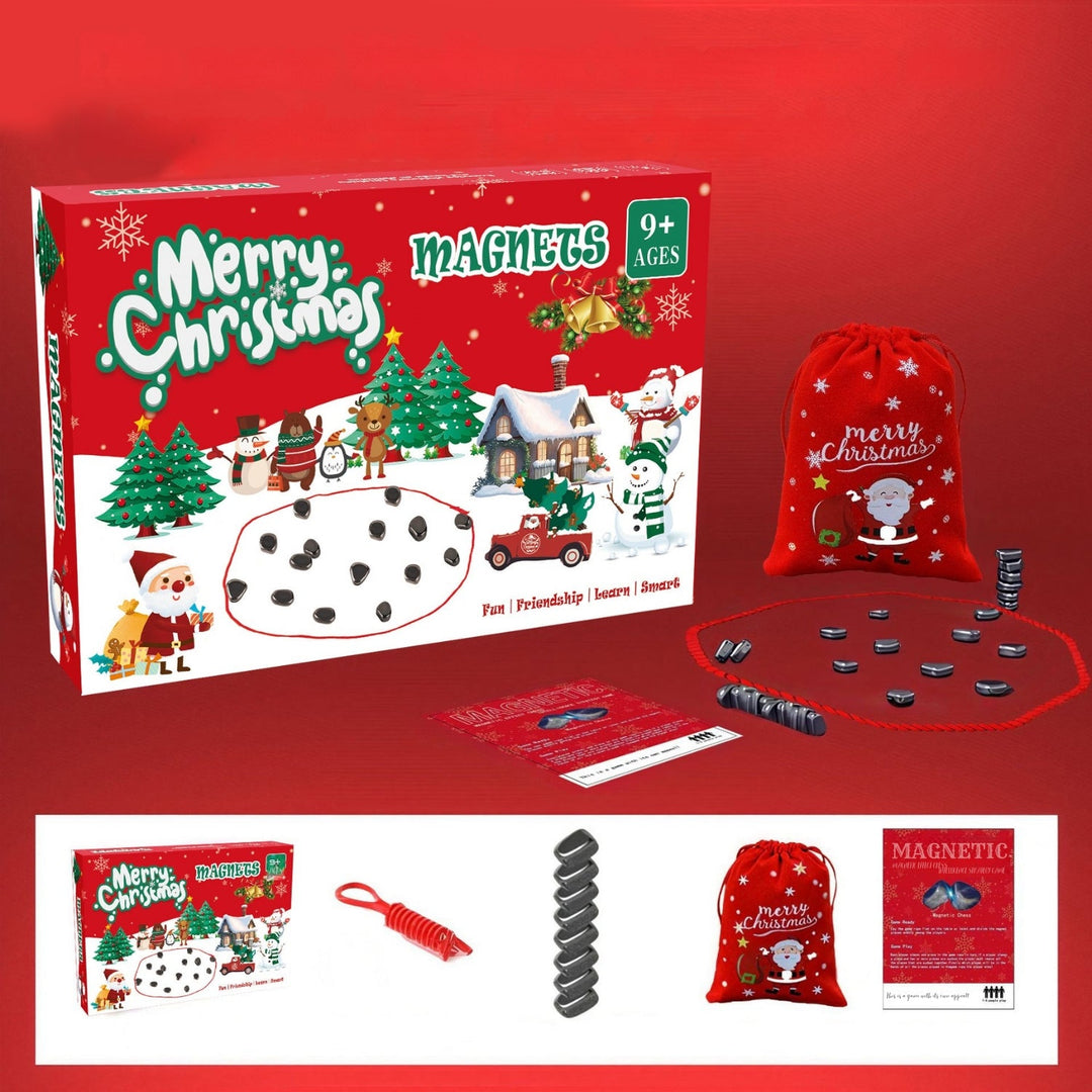 MindSpark - Μαγνητικό σετ σκακιού Διασκεδαστικό παιχνίδι στρατηγικής για παιδιά και οικογένειες