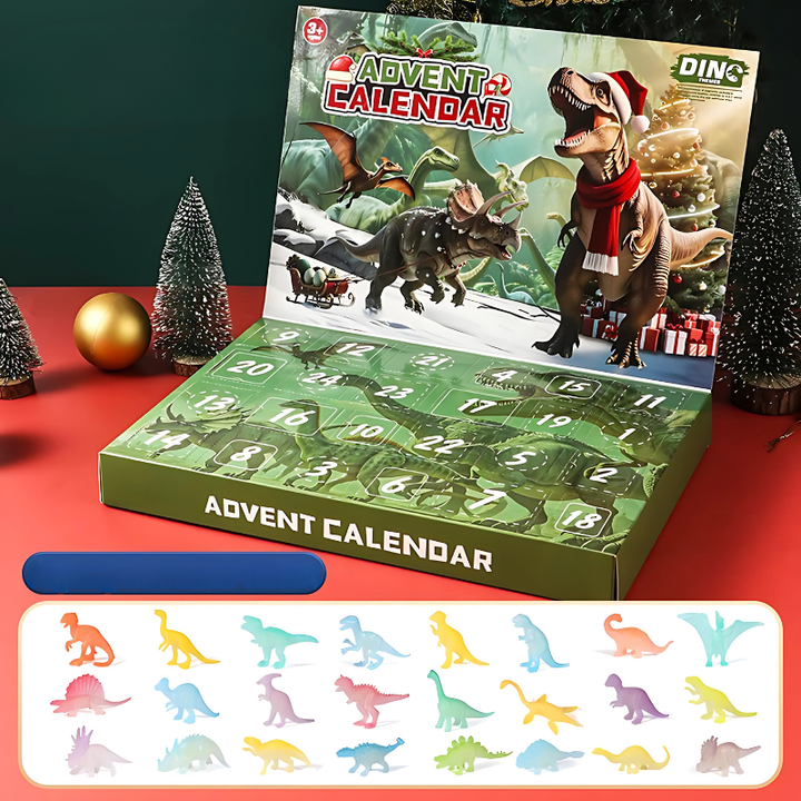 DinoFun - Ημερολόγιο Advent 24 ημερών γεμάτο εκπλήξεις