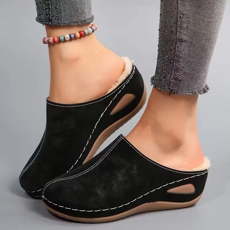 Lirona - Άνετα slip-on παπούτσια με φόδρα από φλις