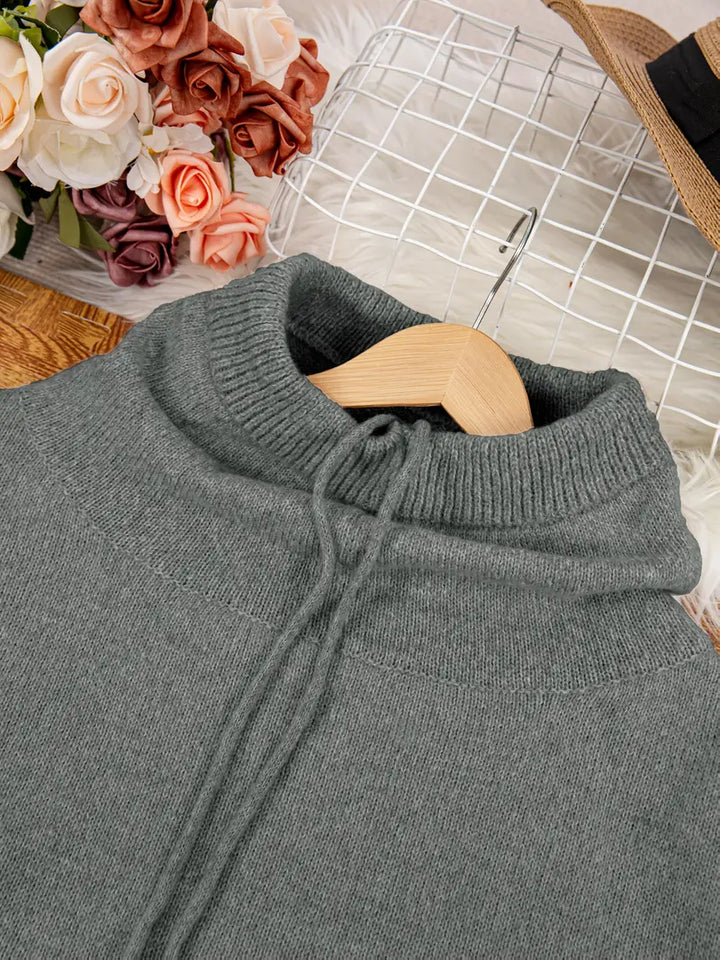 Natala - Πλεκτό πουλόβερ με τσέπη καγκουρό