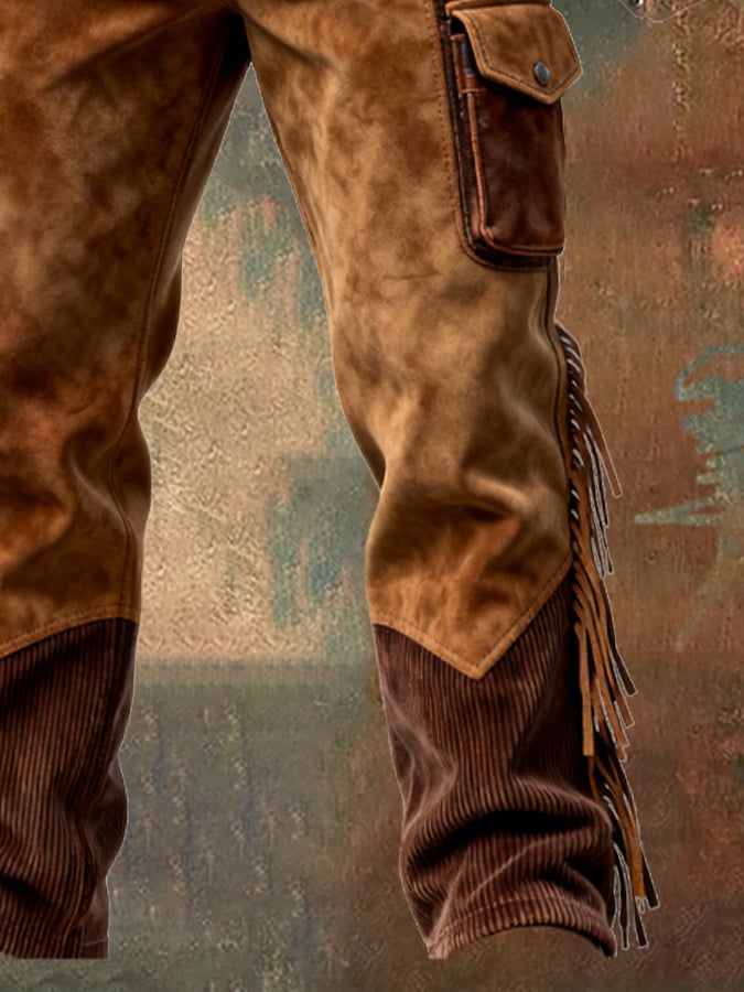 Brydon - Ρετρό παντελόνι για υπαίθριες δραστηριότητες με ραφές