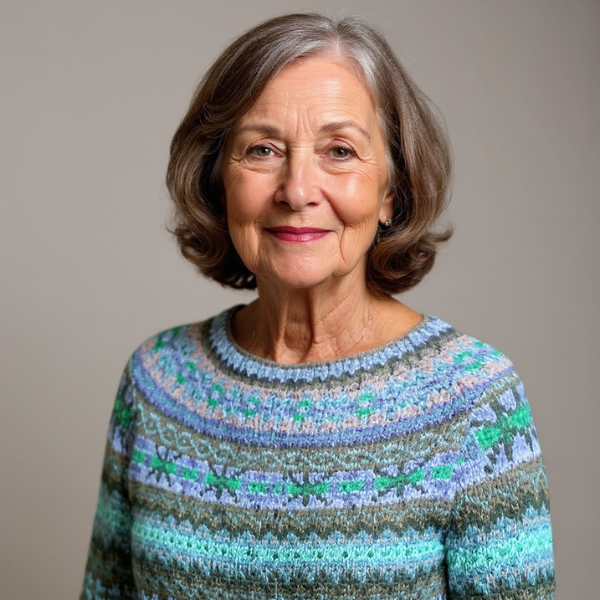 Raffaella - Χειροποίητο μάλλινο πουλόβερ