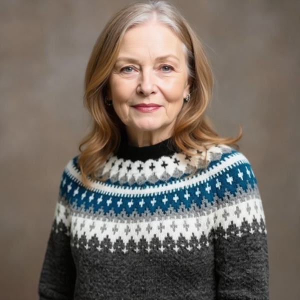 Serena - Χειροποίητο μάλλινο πουλόβερ