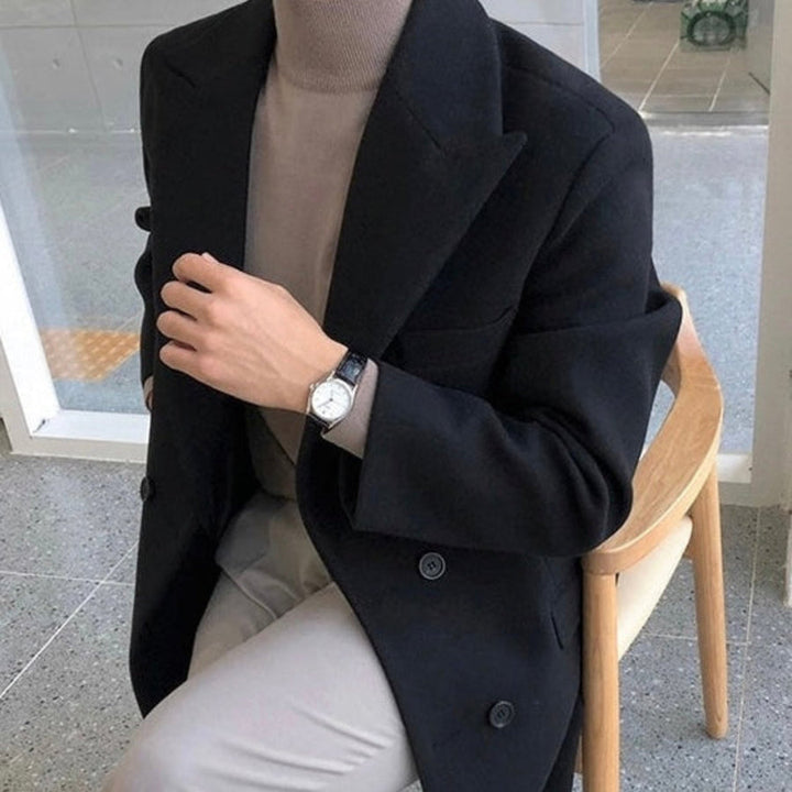 Zygmunt - Κομψό παλτό με διπλή σειρά κουμπιών