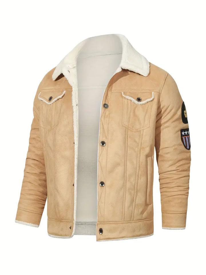 Frederik - Casual μπουφάν από πολυεστέρα με επένδυση από συνθετικό υλικό