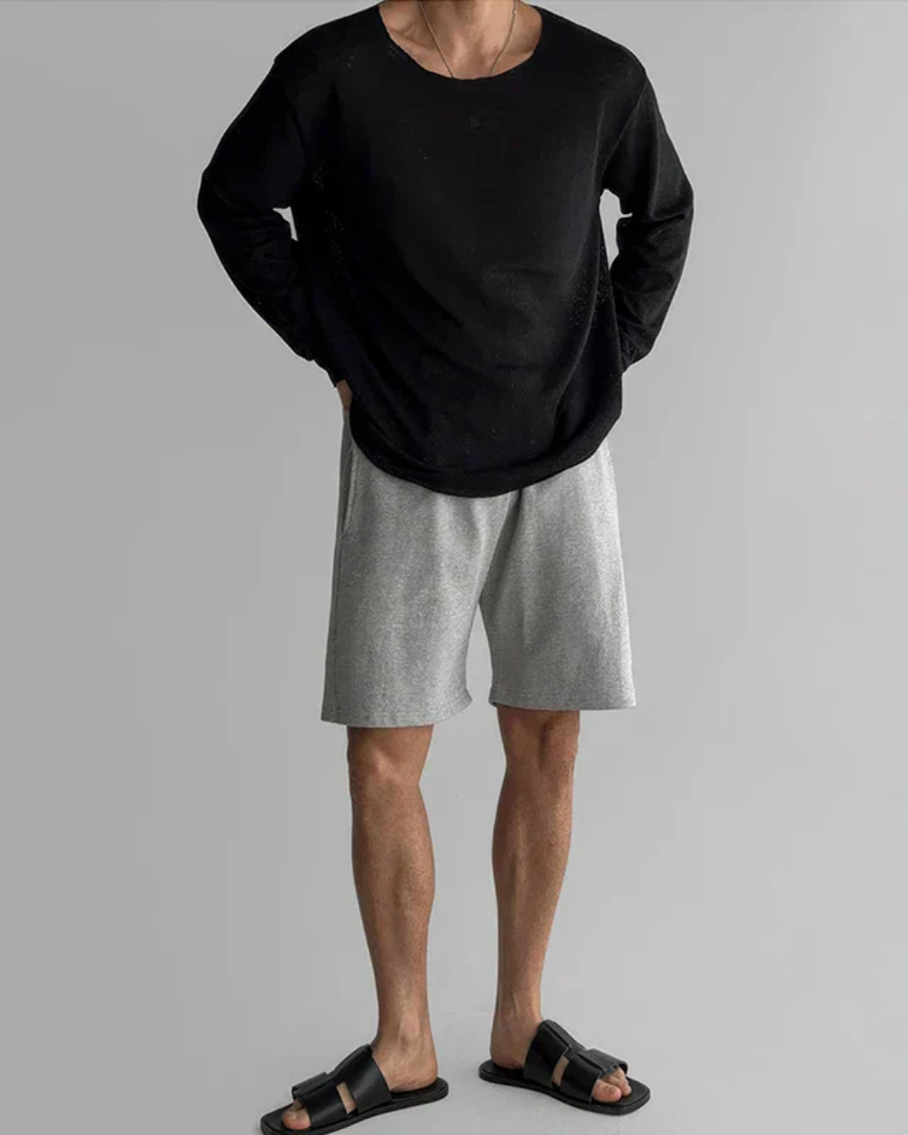 Alaric - Περιστασιακό πλεκτό Μπλουζάκι