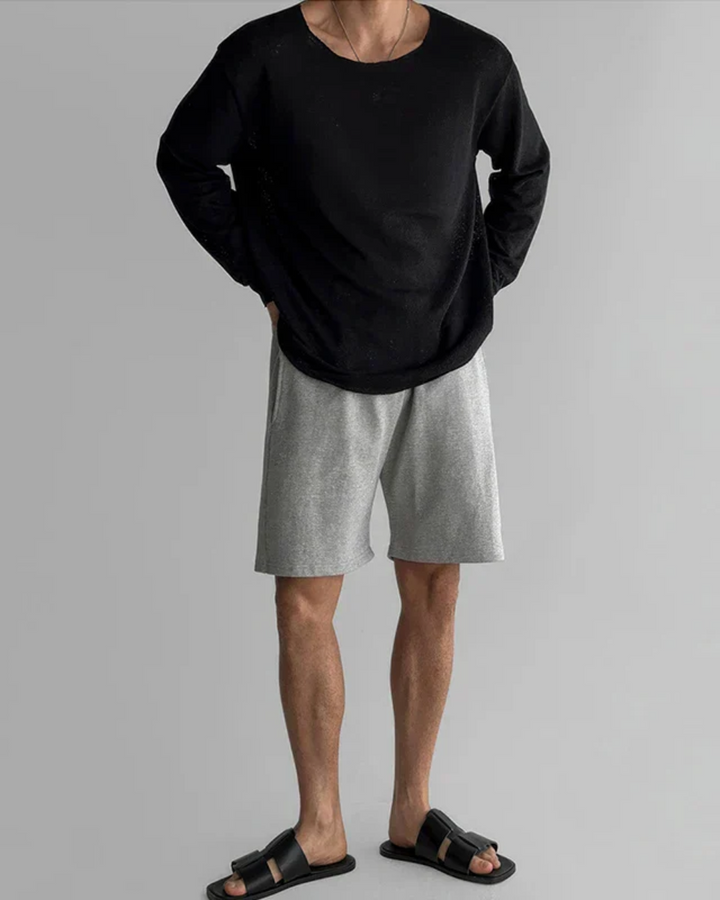 Alaric - Περιστασιακό πλεκτό Μπλουζάκι