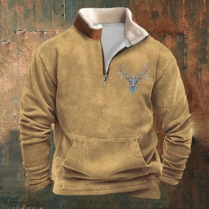 Pierre - Πουλόβερ με φερμουάρ Κουάρτο