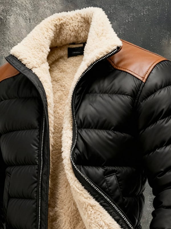 Desailly - Κομψό μπουφάν με μακριά μανίκια και φερμουάρ