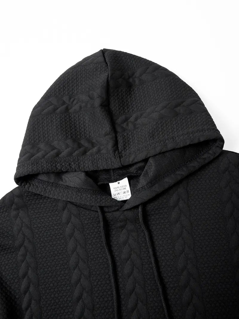 Connolly - Περιστασιακό πλεκτό πουλόβερ με κουκούλα και μπροστινή τσέπη