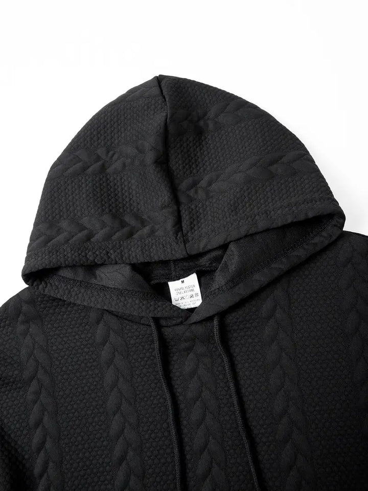 Connolly - Περιστασιακό πλεκτό πουλόβερ με κουκούλα και μπροστινή τσέπη