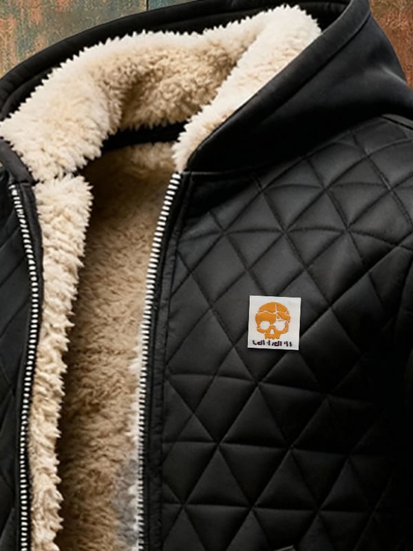 Jorginho - Εξωτερικό μπουφάν με πλεκτό μοτίβο διαμαντιού