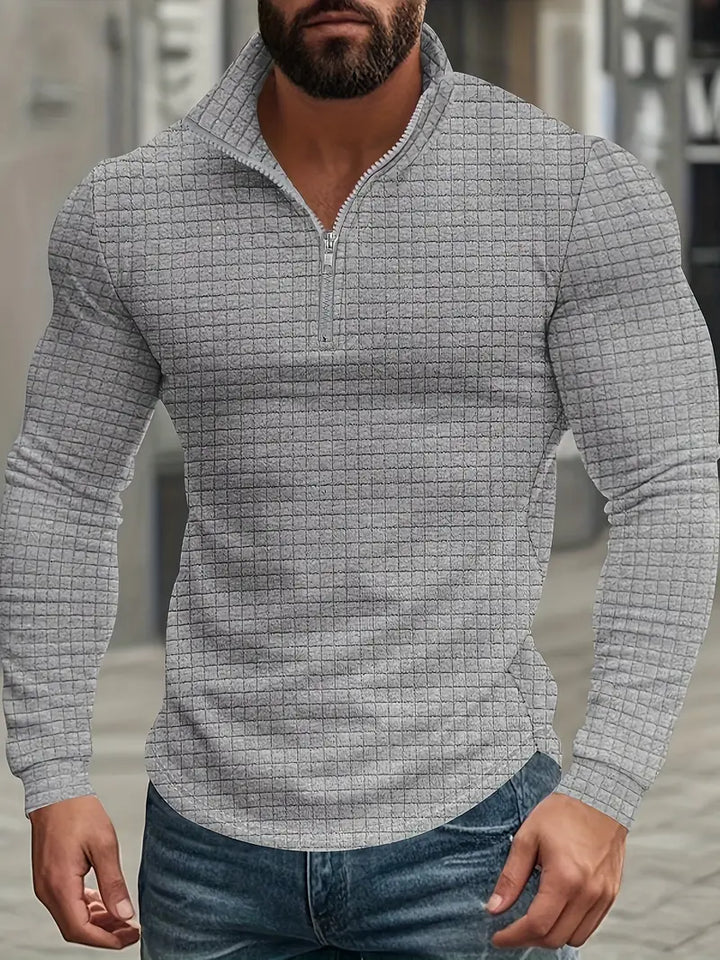 Jarryd - Φούτερ με μακριά μανίκια και μισό φερμουάρ