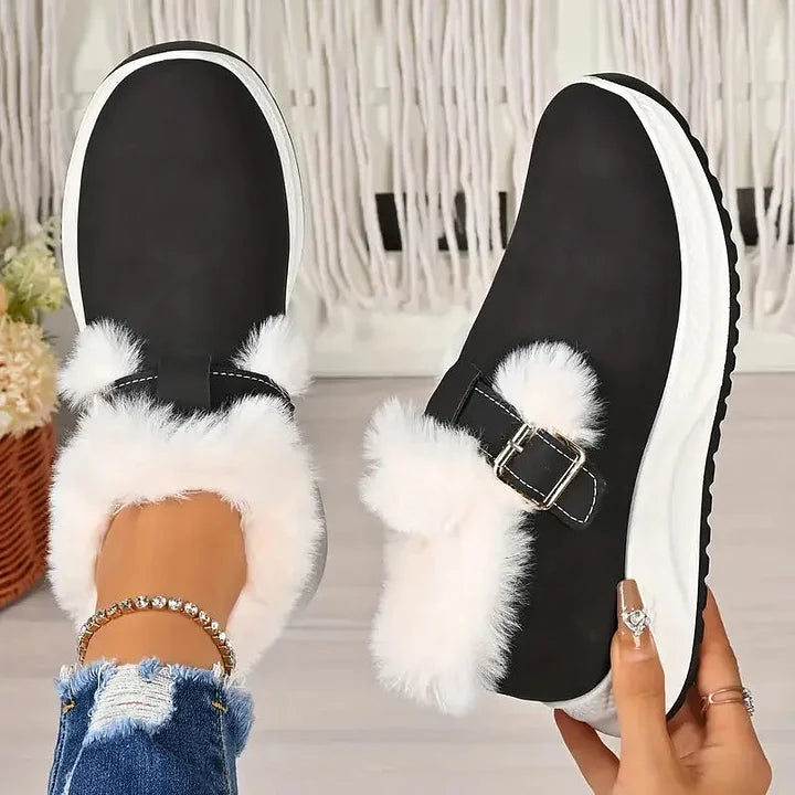 Domitilla - Αδιάβροχες χειμερινές μπότες χιονιού από βελούδο