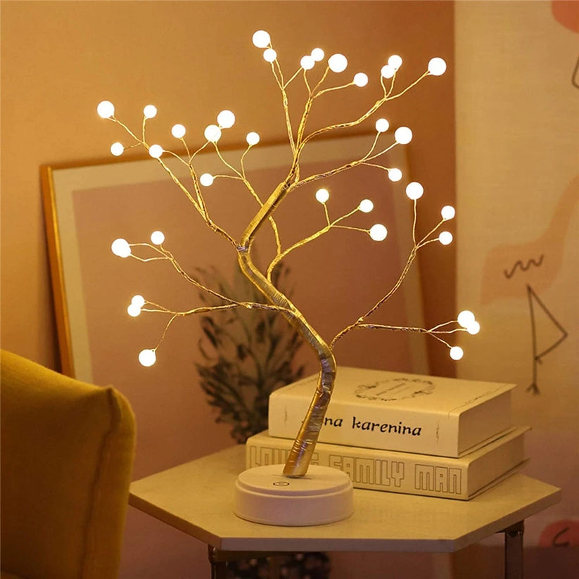 FairyTree - LED Φωτάκια Χριστουγεννιάτικου Δέντρου για Τραπέζι