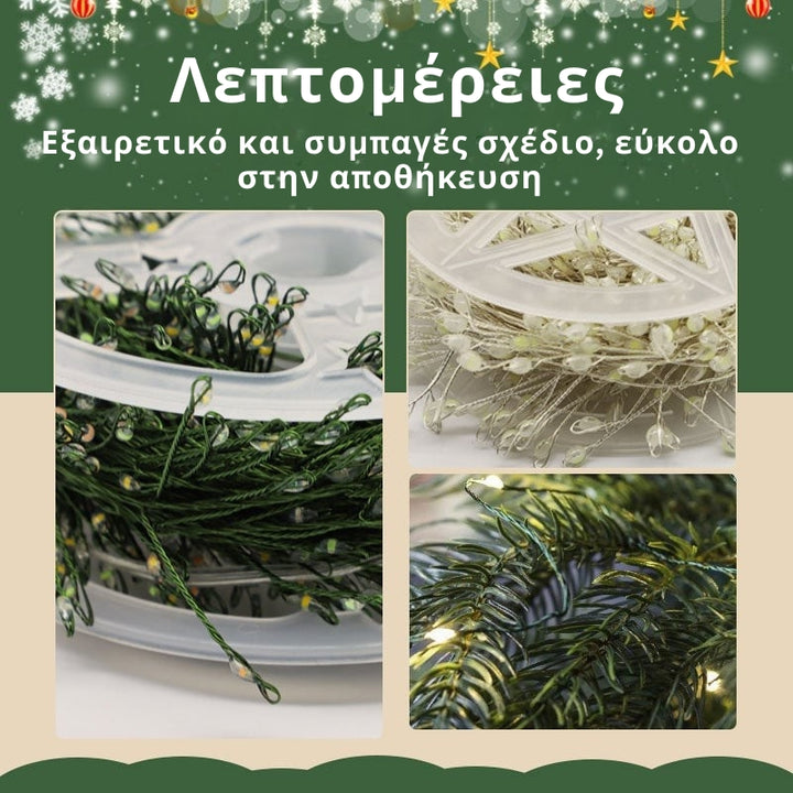 TwinkleWire - Φωτιστικά με πυροτεχνήματα από χαλκό σύρμα με τηλεχειριστήριο