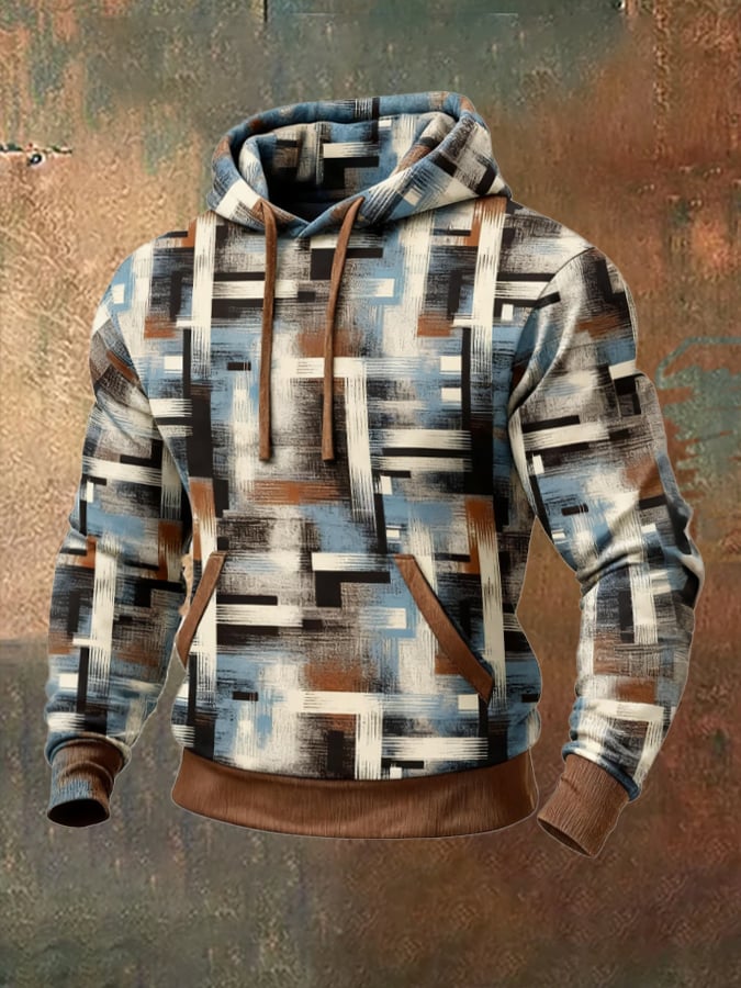 Sodhi - Φούτερ ρετρό στυλ με έγχρωμη εκτύπωση