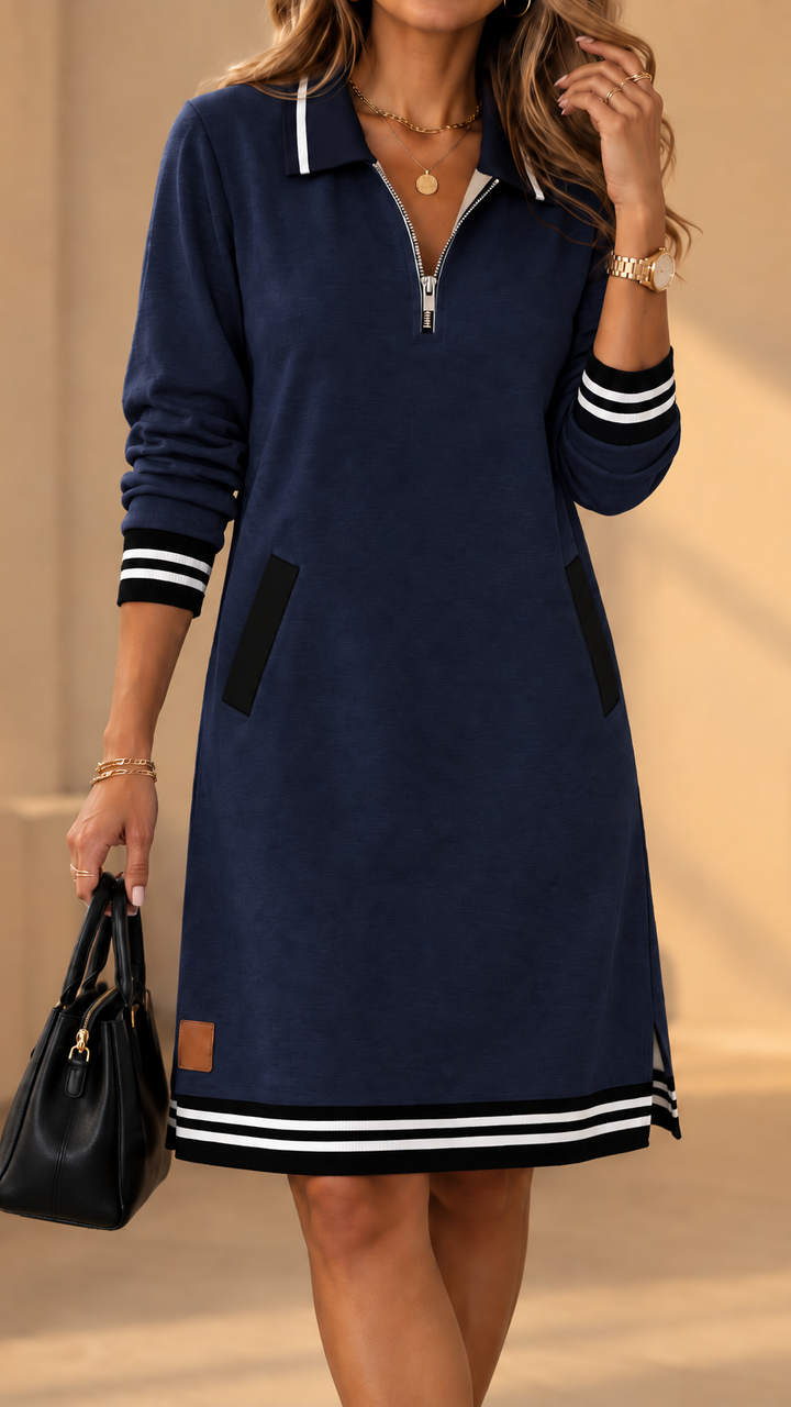 Keani - Elegant Polo Dress