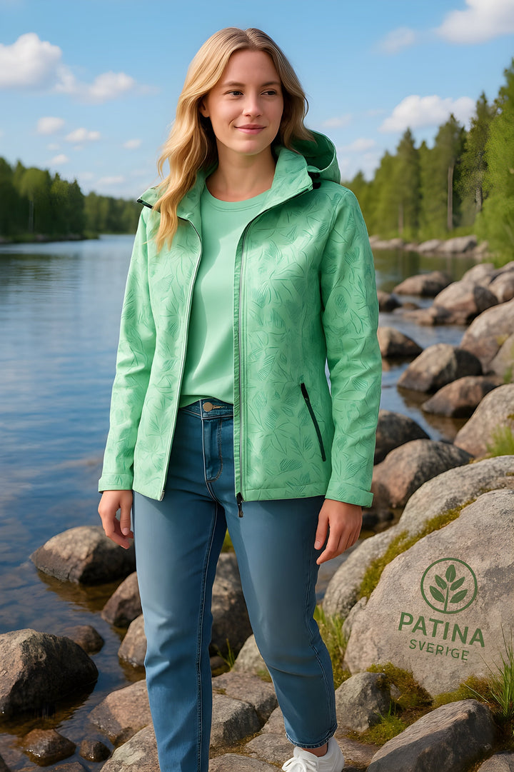 Joana - Αντιανεμικό μπουφάν με τύπωμα