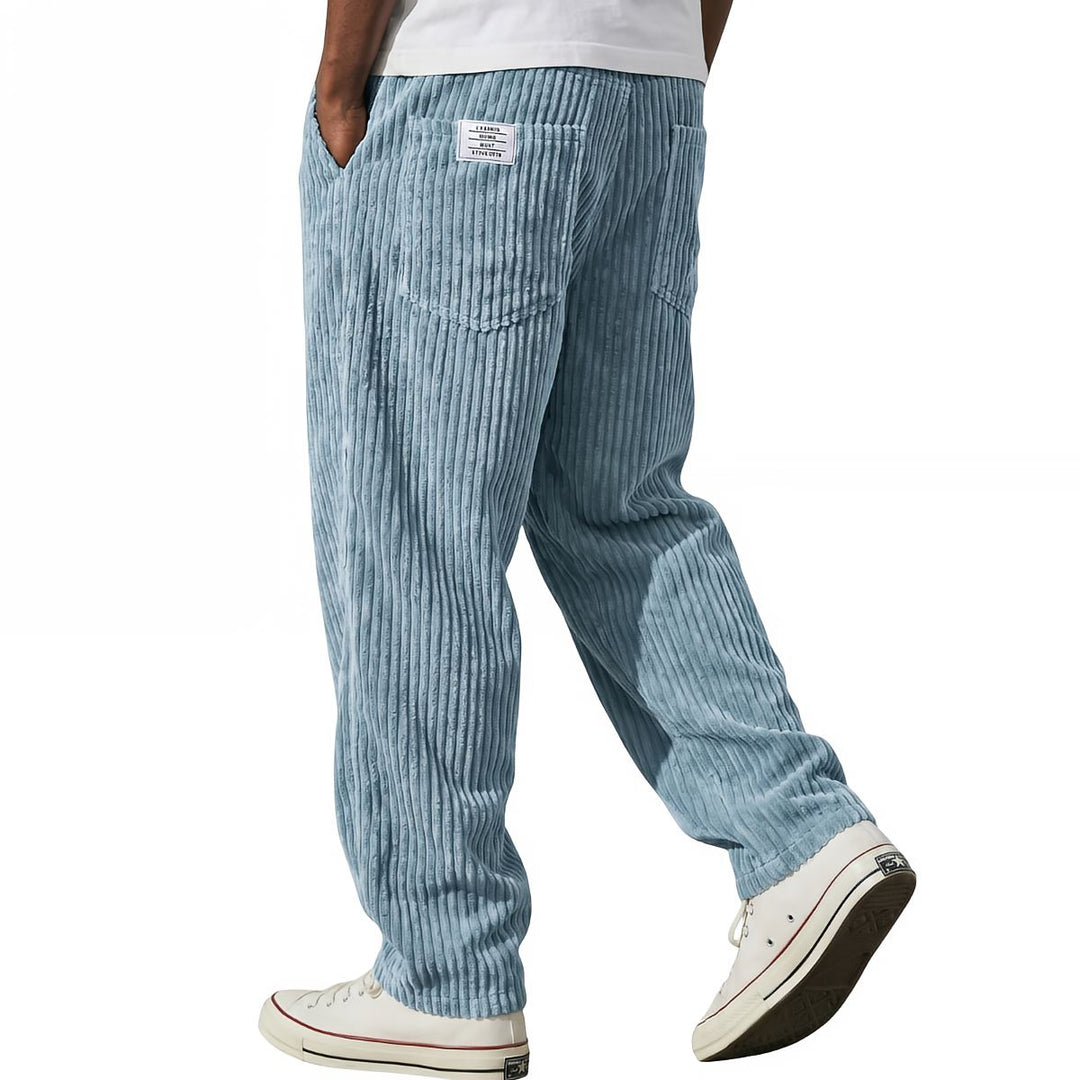 Erdem - Παντελόνι με φαρδιά γραμμή και υφή κορδουρά