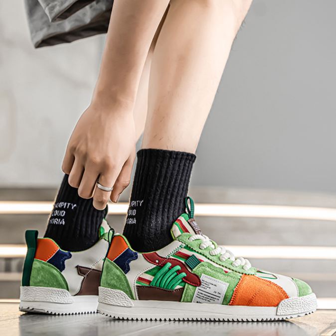 Pooran - Εξαιρετικά άνετα ρετρό πάνινα παπούτσια