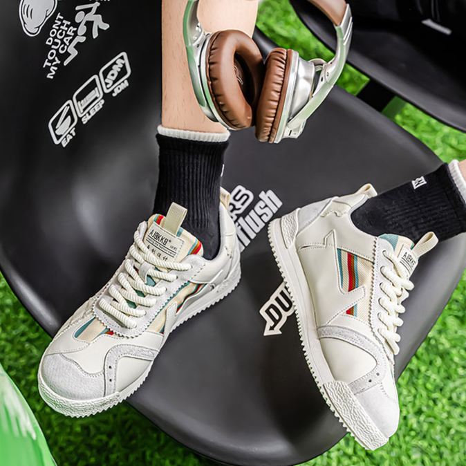 Pooran - Εξαιρετικά άνετα ρετρό πάνινα παπούτσια