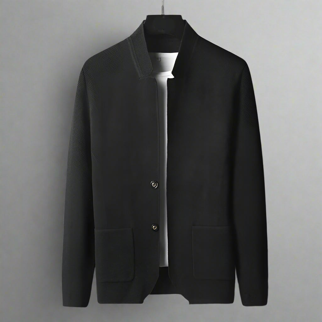 Nandor - Πλεκτό ζακέτο με μπροστινή τσέπη