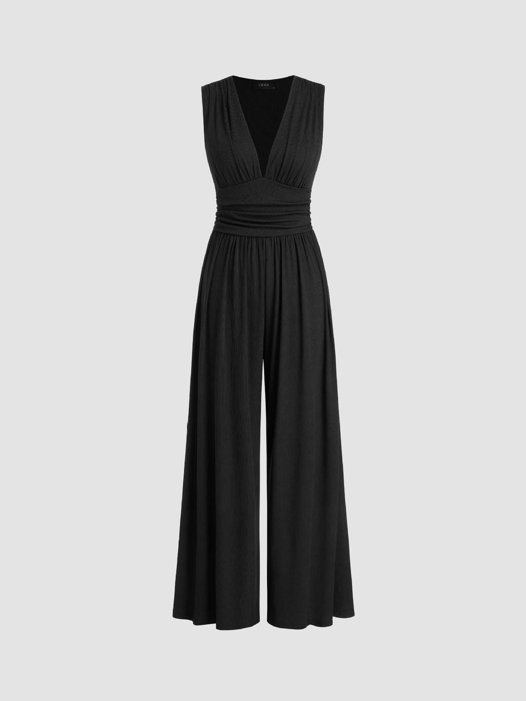 Donna - Chic Sleeveless Wide Leg Jumpsuit