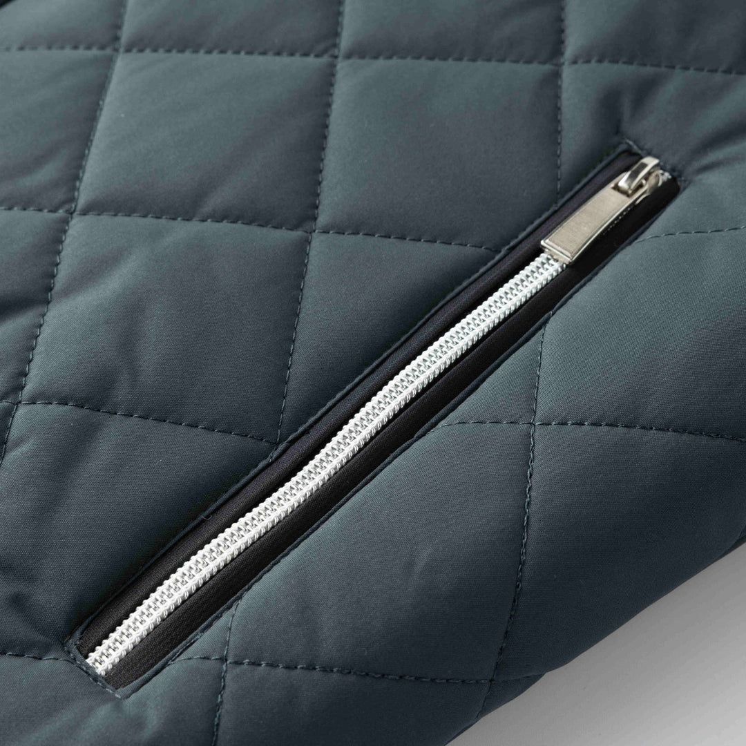 Hristo - Μπουφάν με επένδυση από φλις με μοτίβο διαμαντιών