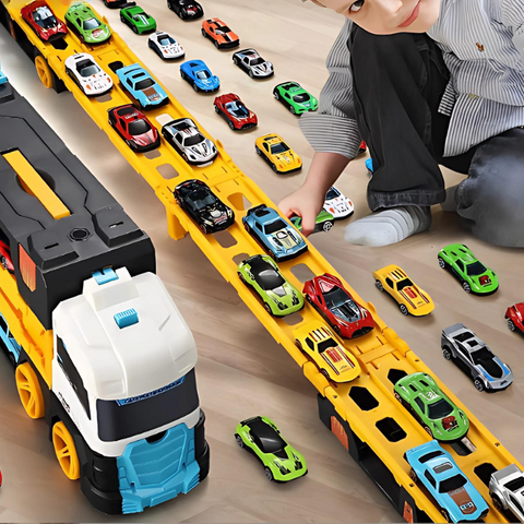 MechTrack - Ευέλικτο φορτηγό-μετασχηματιστής με πίστα αγώνων