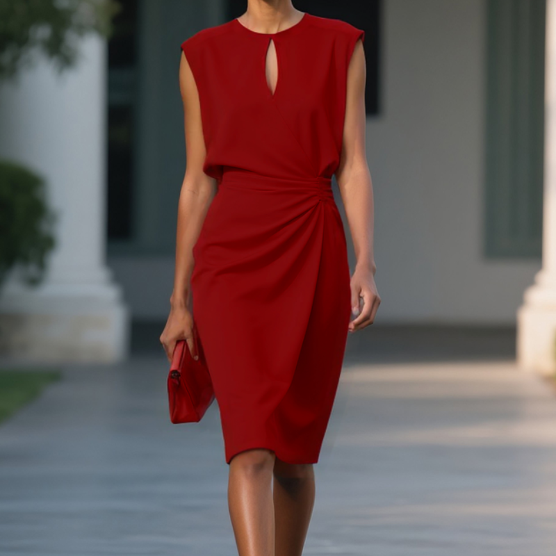 Chantalle - Καθημερινό αμάνικο φόρεμα Μέτριο