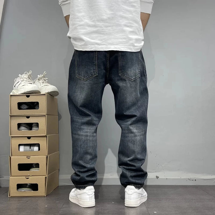 Laurent - Τζιν παντελόνι από παττσγουόρκ