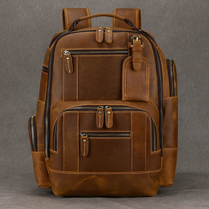 SummitCarry - Vintage δερμάτινο σακίδιο ταξιδιού από δέρμα αγελάδας