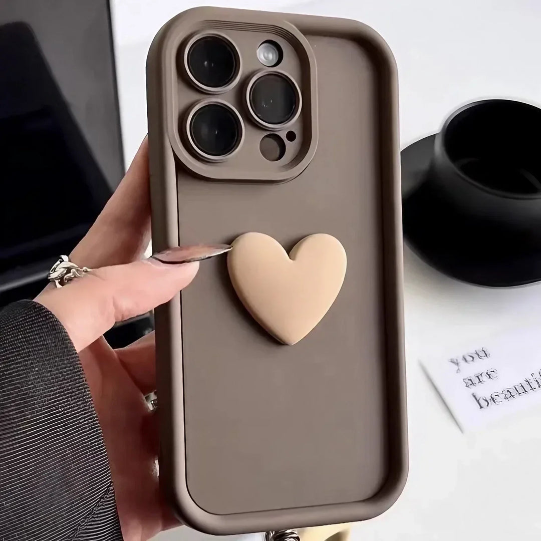 Heartora - Θήκη για iPhone Ιστορία αγάπης με σχέδιο καρδιά
